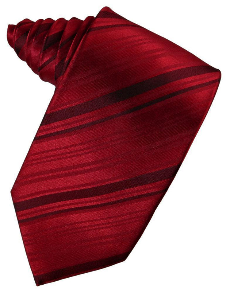 Corbatas Striped Satin