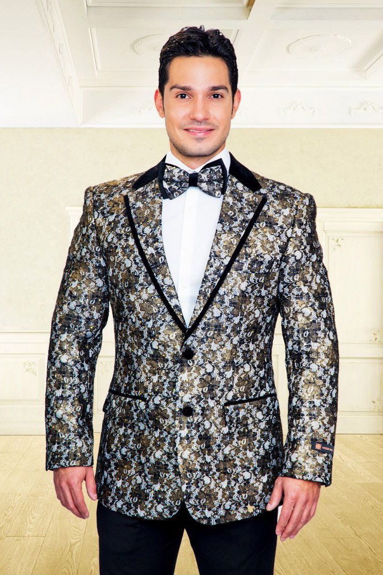 Chaqueta Mystic Black & Gold Caballero
