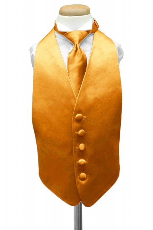 Chaleco Luxury Tangerine Niño