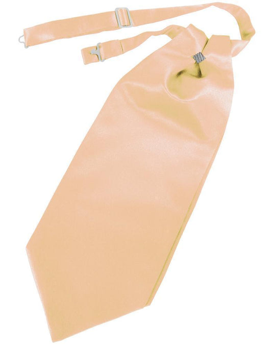 Cravat Luxury Satin Apricot Caballero