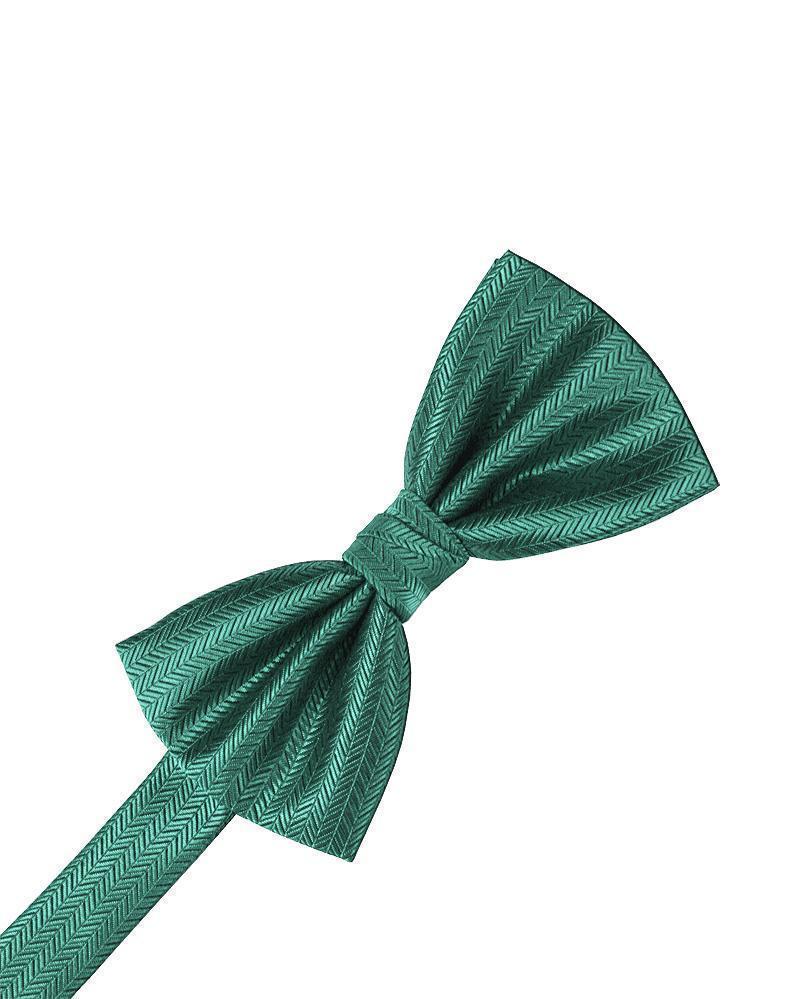 Corbatín Herringbone Aqua Caballero