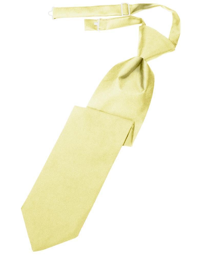 Corbata Luxury Satin Banana Niño