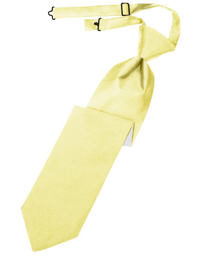 Corbata Luxury Satin Canary Niño