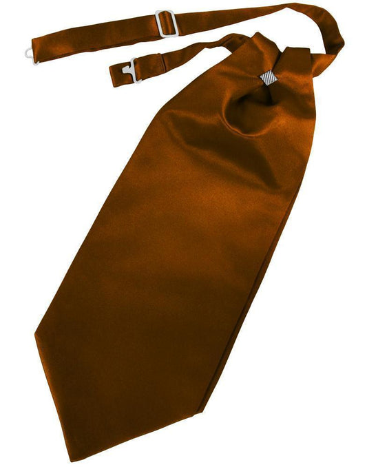 Cravat Luxury Satin Cognac Caballero