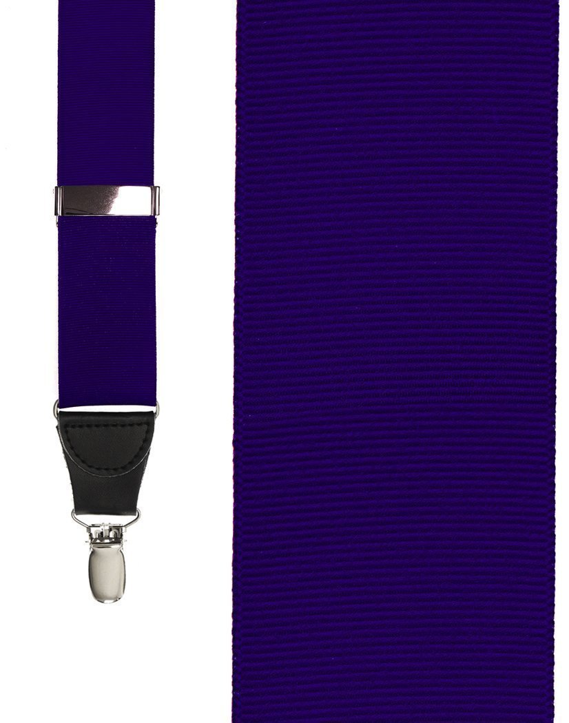 Tirantes Grosgraine Ribbon Dark Purple Caballero
