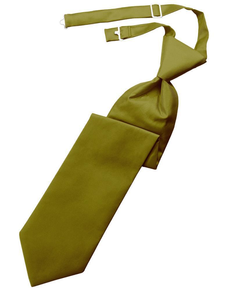 Corbata Solid Twill Windsor Gold Caballero