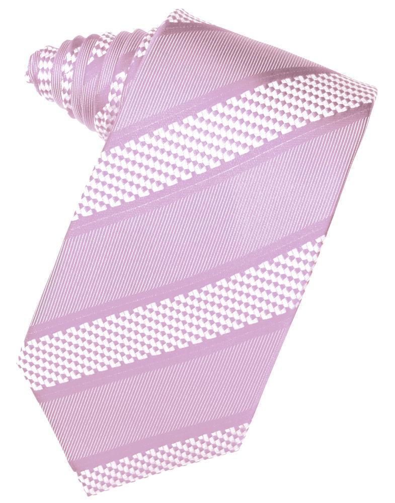 Corbata Venetian Stripe Lavender Caballero