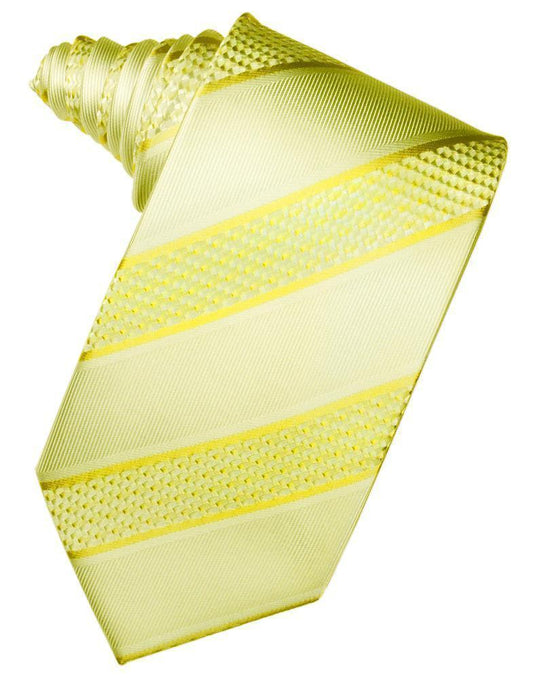 Corbata Venetian Stripe Lemon Caballero