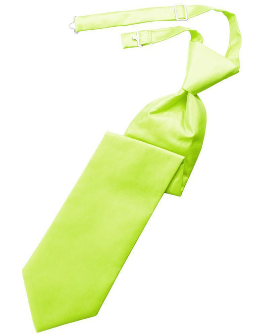 Corbata Solid Twill Windsor Lime Caballero