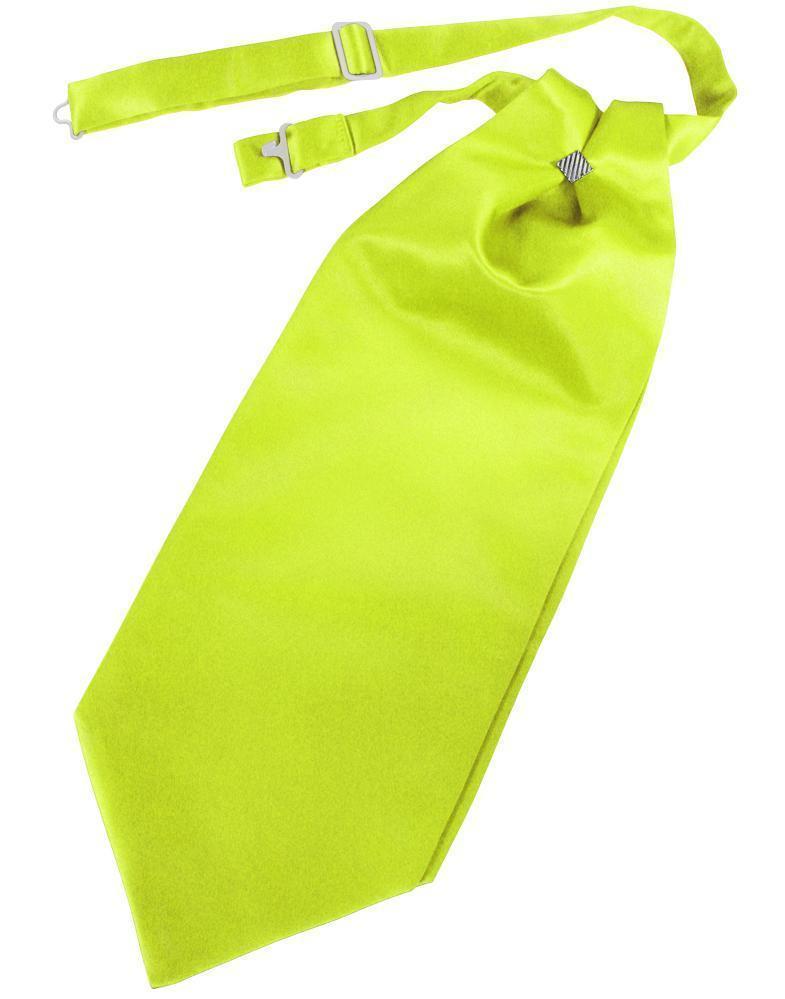 Cravat Luxury Satin Lime Caballero