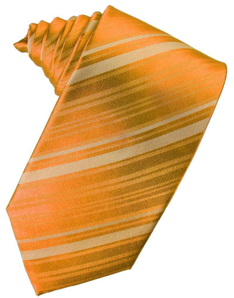 Corbata Striped Satin Mandarin Caballero
