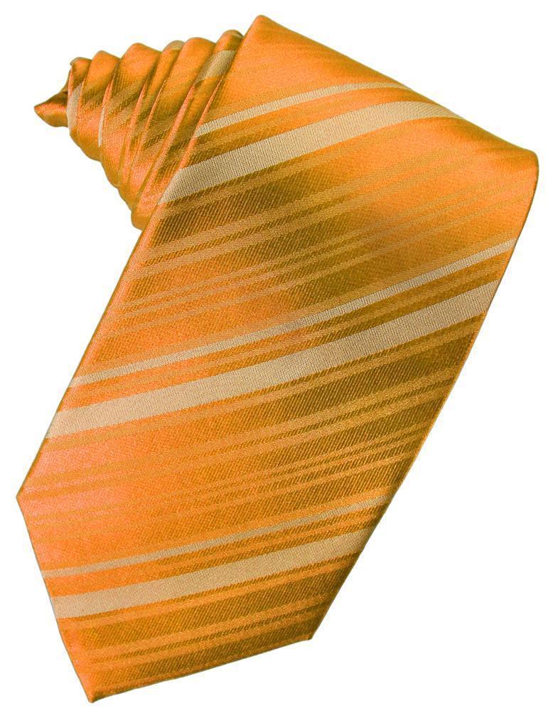 Corbata Striped Silk Mandarin Caballero
