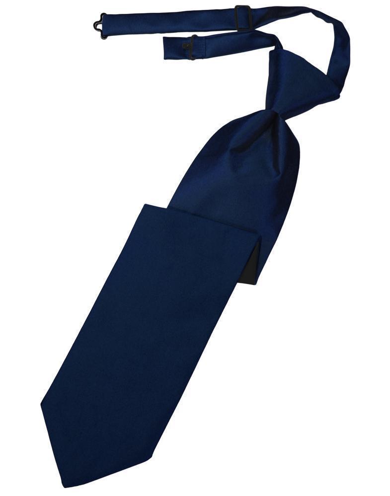 Corbata Luxury Satin Marine Caballero