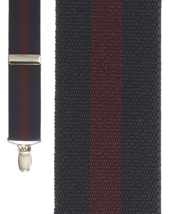 Tirantes Regimental Stripe Navy Caballero
