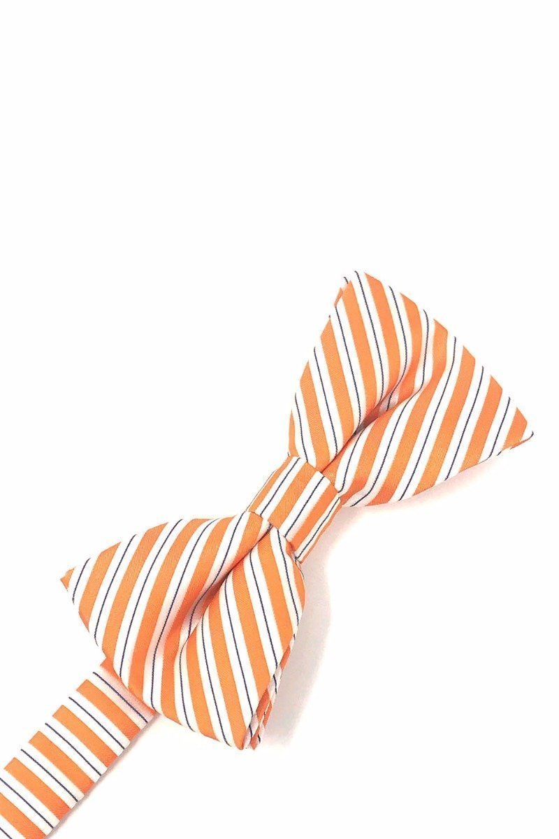 Corbatín Newton Stripe Orange Caballero