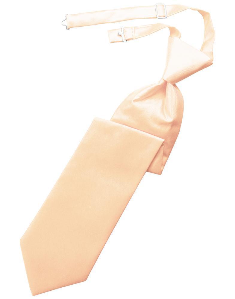 Corbata Solid Twill Windsor Peach Caballero