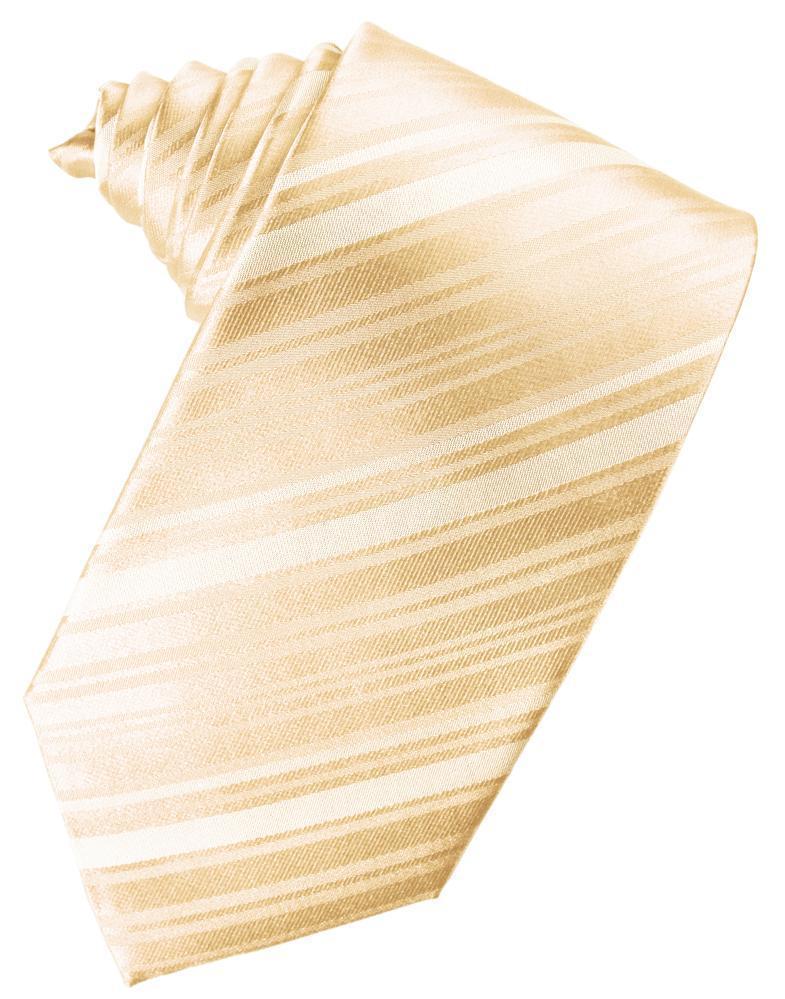 Corbata Striped Silk Peach Caballero