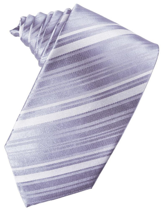 Corbata Striped Satin Periwinkle Caballero