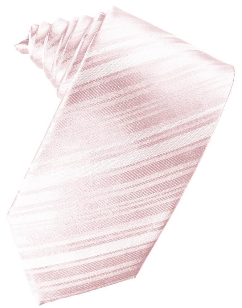 Corbata Striped Satin Pink Caballero