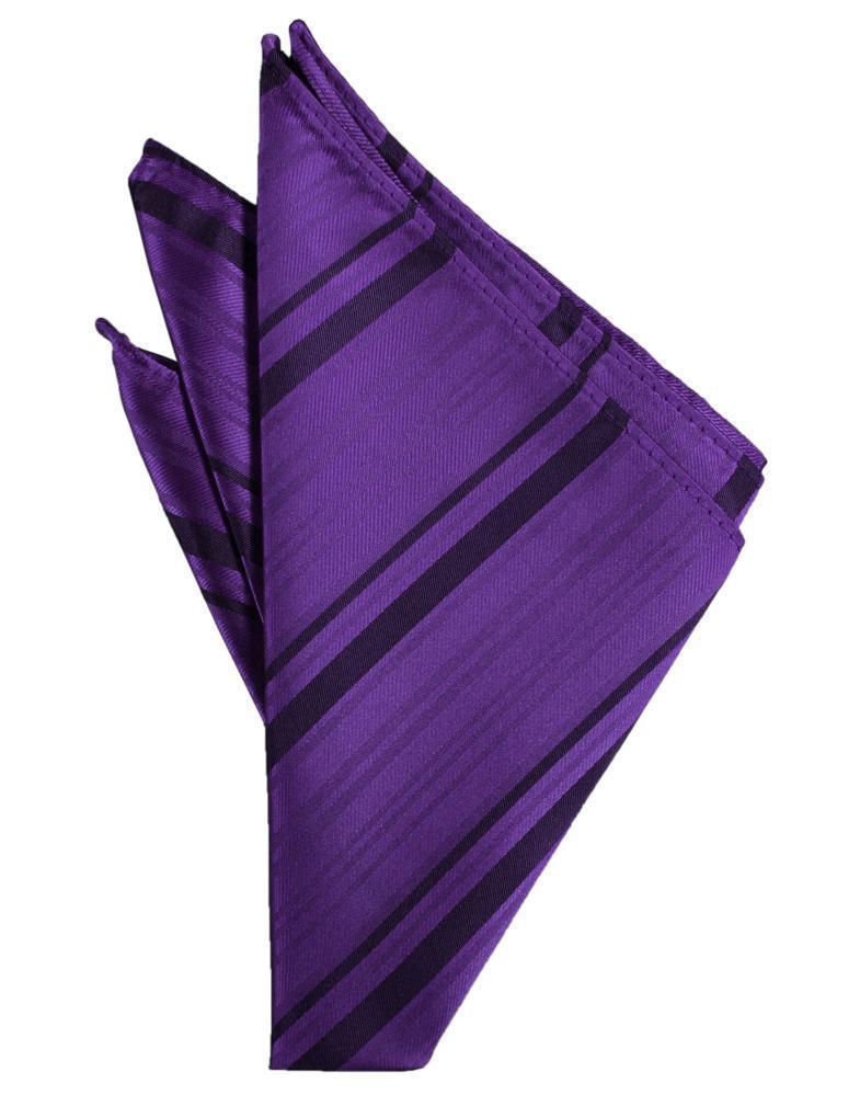 Pañuelo Striped Satin Purple Caballero
