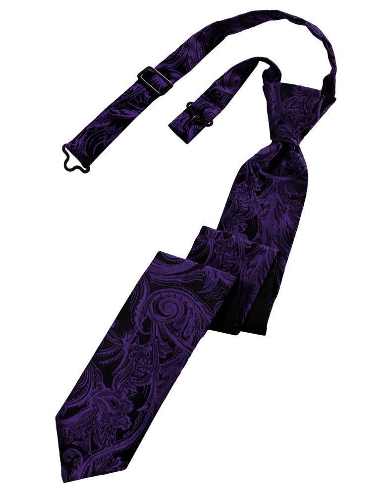 Corbata Tapestry Skinny Purple Caballero