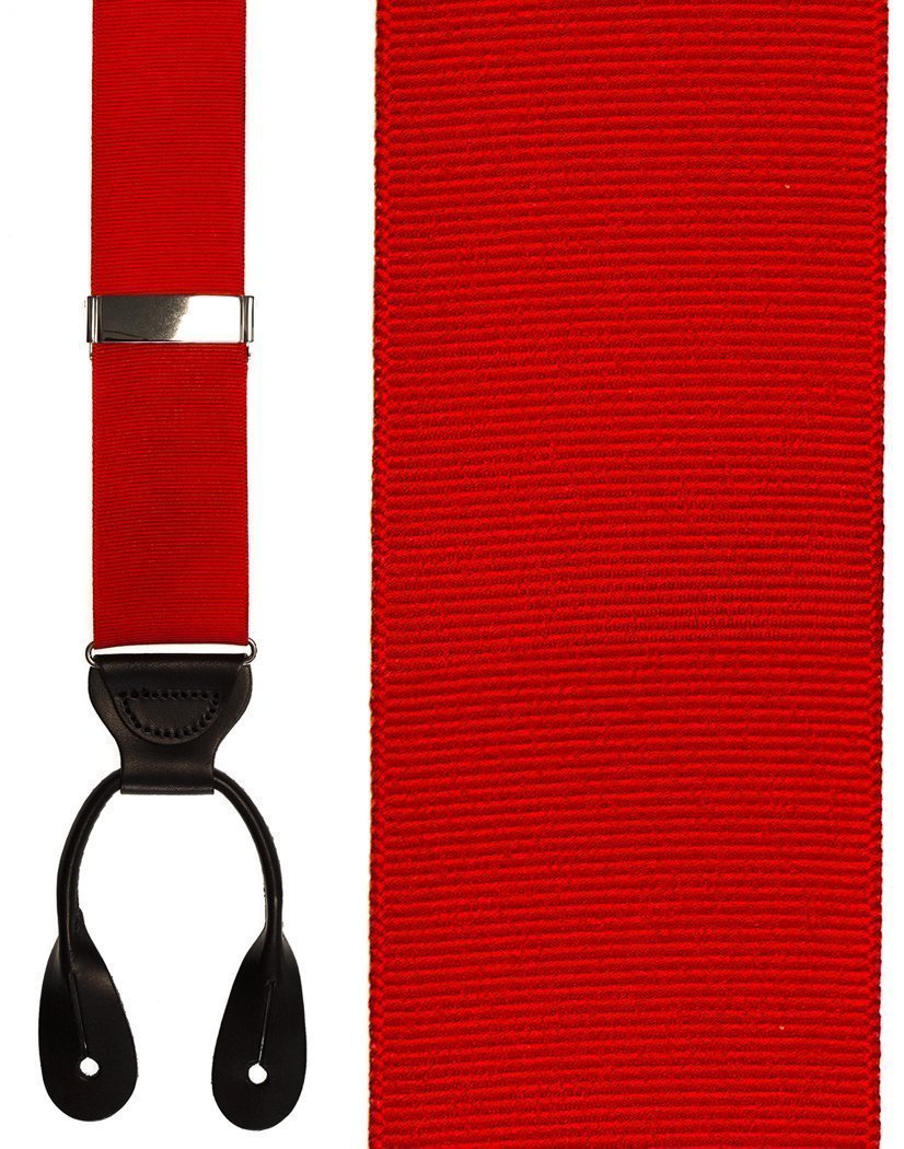 Tirantes Grosgraine Ribbon II Red Caballero