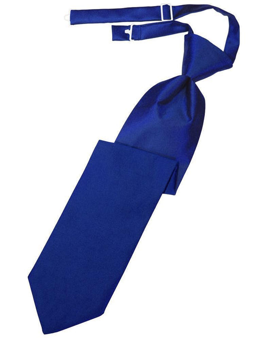 Corbata Luxury Satin Royal Blue Niño