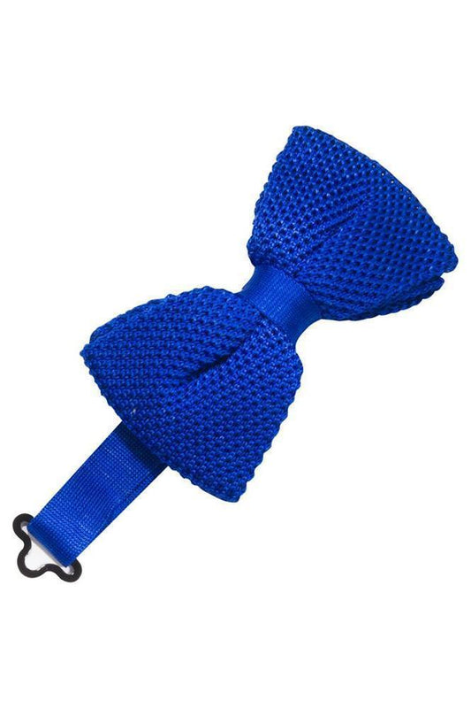 Corbatín Silk Knit Royal Blue Caballero