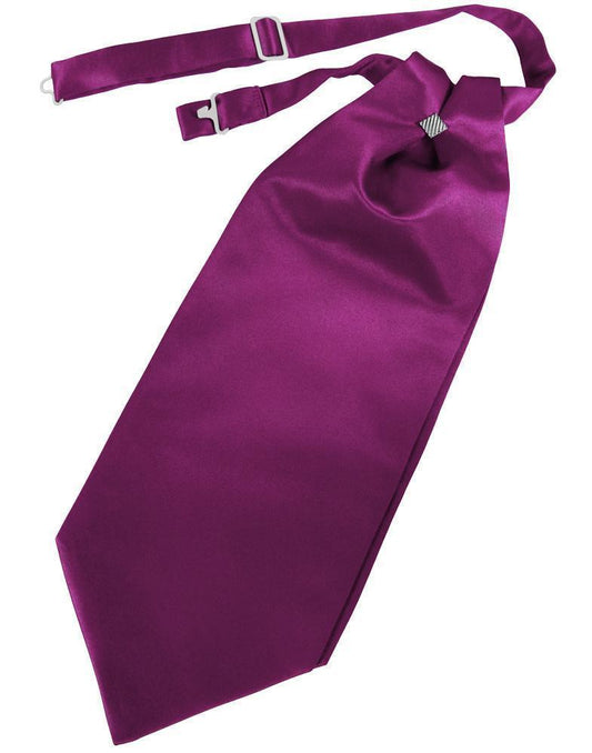 Cravat Luxury Satin Sangria Caballero