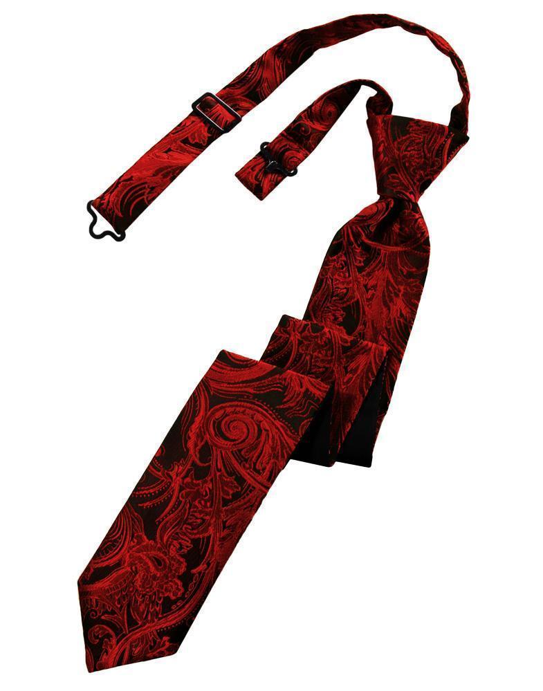 Corbata Tapestry Skinny Scarlet Caballero