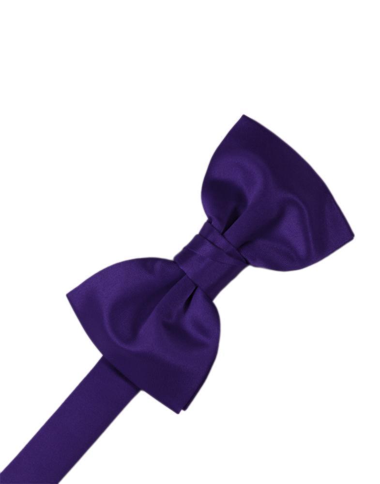 Corbatín Luxury Satin Purple Niño