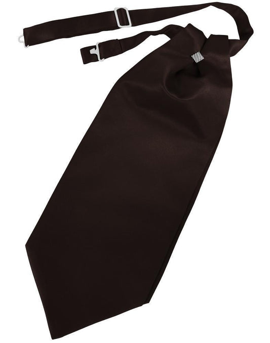 Cravat Luxury Satin Truffle Caballero