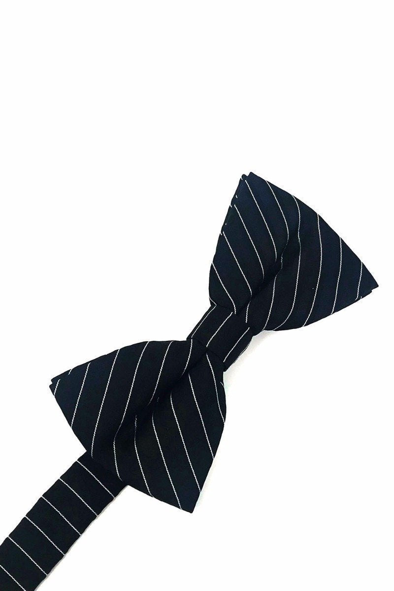 Corbatín Newton Stripe Black Caballero