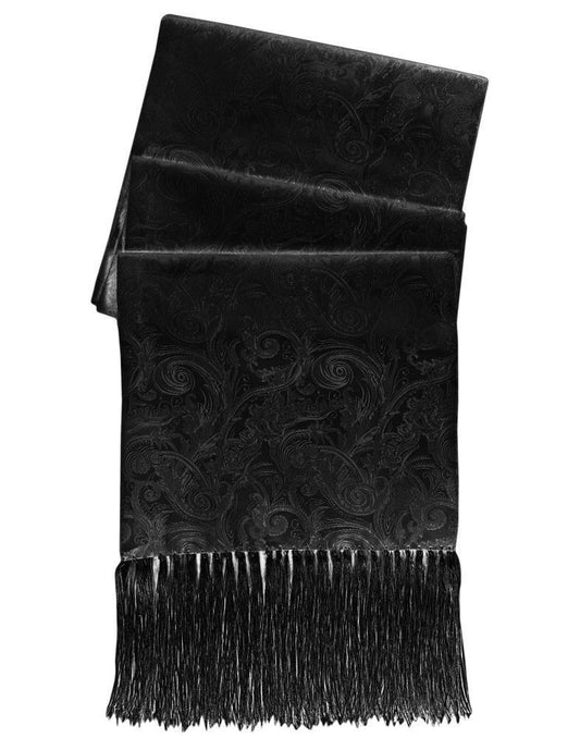 Bufanda Tapestry Silk Black Caballero