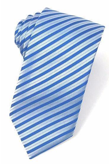 Corbata Newton Stripe Blue Caballero